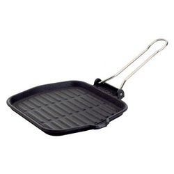 Bistecchiera Ghisa (20x20cm) DIETELLA Nero 01930200GBS