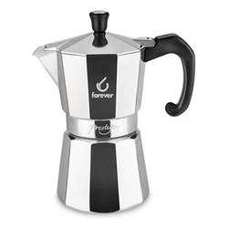 Caffettiera Alluminio 1 Tazza MISS MOKA PRESTIGE Silver 120112