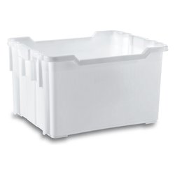 Cassetta TRANSPORT Container Strong max 70 kg Bianco (60x50x36cm) 8325HD