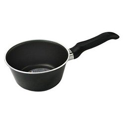 Casseruola Alluminio antiaderente (12cm) conica con 1 manico FIRENZE Nero 1000804