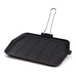 Bistecchiera Ghisa (36x28cm) DIETELLA CHEF Nero 02160280GBS