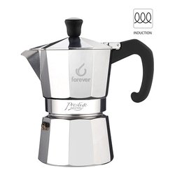 Caffettiera Inox 2 Tazze MISS PRESTIGE INDUCTION Silver 120401