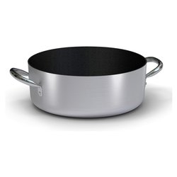 Casseruola Alluminio antiaderente (28cm) PROFESSIONALE SERIE 2000 Alluminato e Nero 2016 28