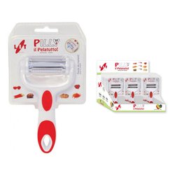 Pelapatate 3 lame Inox Assortito PILLY