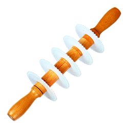 Taglia pasta mattarello 5 lame dentate Art 007