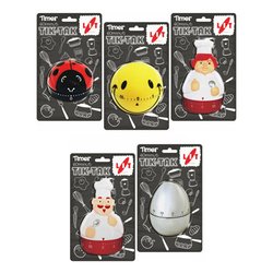 Timer cucina (8cm) 60 minuti Assortito TIKTAKBLI