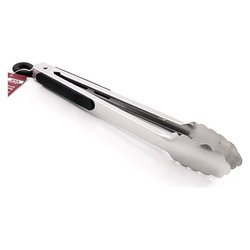 Pinza barbecue (30 cm) Inox e Nero 10200300IVV