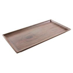 Vassoio vetrina Plastica (30x10cm) EFAY WOODY BAKER Effetto quercia E407312ER50