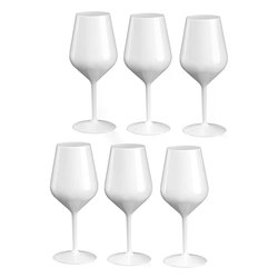 Set calici Vino 6 pz (470ml) Wine Cocktail BLOWN GLASSES Bianco 5000 11