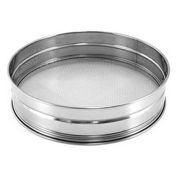 Setaccio (30cm) per pane fori rete 4x3 mm Cromo 50905730