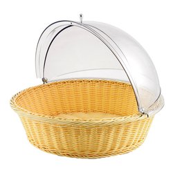 Porta pane (48x38,5cm) con cupola trasparente Naturale 97150762