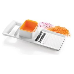 Affetta verdure HANDY Mandolina Julienne Bianco e Arancio 643854