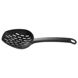 Cucchiaione scolatutto Nylon (33x11cm) SPACE LINE Nero 638001