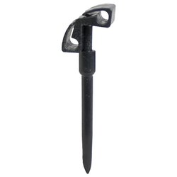 Segnaposto porta cartellino con puntale (11cm) SECURIT TAG HLD BL