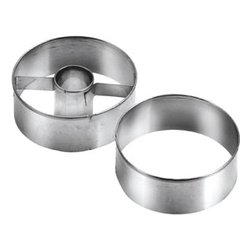 Formine biscotti 2 pz Tondo DELICIA Silver 631174
