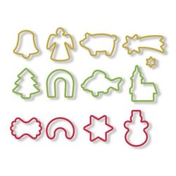 Stampo biscotti Natale (13pz) DELICIA 630902