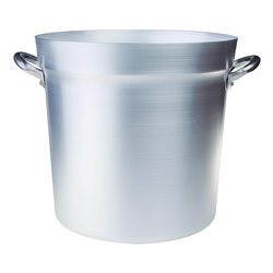 Pentola Alluminio (76,5L) Tipo Nord per pomodoro PROFESSIONAL LINEA SALSA Silver naturale FAMA85BS46