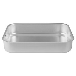 Rostiera Alluminio (32x23,8x6cm) angoli tondi PROFESSIONAL FAMILY Silver FAMA5032