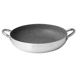 Tegame Alluminio antiaderente (40cm) GRANDE FAMIGLIA DELUXE Silver Y0F8TE0400