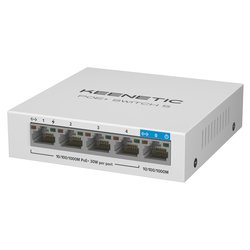 Switch di rete 5 porte PoE+ White KN 4610 01 EU Gigabit (1000Base-TX)