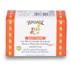 Image of Detergente Sapone vegetale arancia rossa e pistacchio di sicilia 200 Gr cod094