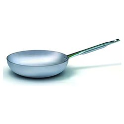 Padella Alluminio (24cm) alta svasata PROFESSIONALE SERIE 7000 Silver naturale 7002 24