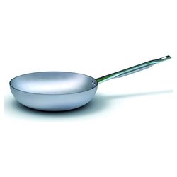 Padella Alluminio (28cm) alta svasata PROFESSIONALE SERIE 7000 Silver naturale 7002 28