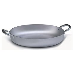 Tegame Alluminio (40cm) PROFESSIONALE SERIE 7000 Silver naturale 7008 40
