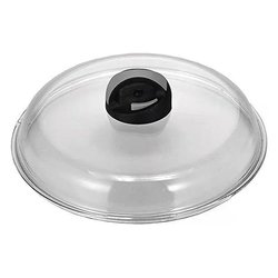 Coperchio pentola Vetro temperato bombato con valvola vapore (18cm) Trasparente 1001453