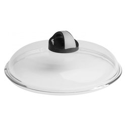 Coperchio pentola Vetro temperato bombato con valvola vapore (26cm) Trasparente 1001455