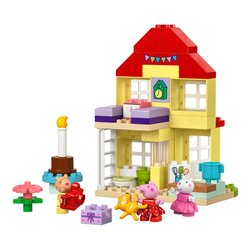 Image of La casa del compleanno di Peppa Pig ( 59 pz ) DUPLO PEPPA PIG 24m+ 10433 cod094