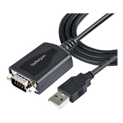 Cavo adattatore USB Seriale RS232 DB9 Black 1m 1P3FPC USB SERIAL