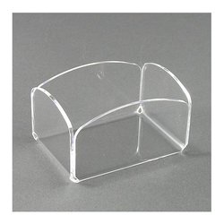 Porta bustine Zucchero ALBERGHIERO (11,5x5x5cm) Trasparente 2503