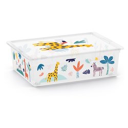 Contenitore (27L) con ruote C BOX STYLE Wild animals 84160005161