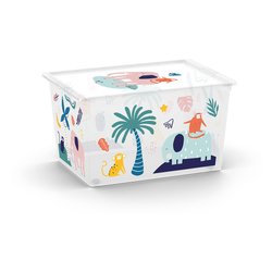 Contenitore (50L) con ruote C BOX STYLE Wild animals 84180005161