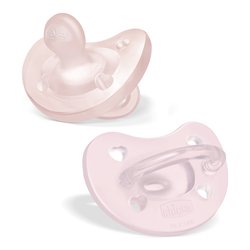 Gommotto bimba Soft (2-6m) silicone 2 pz PHYSIOFORMA Rosa 7308811