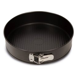 Stampo Inox Torta fascia apribile 1 fondo (22cm) GARDENIA Nero 85122E