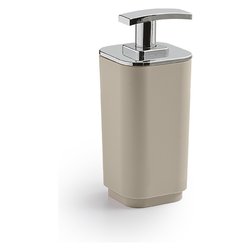 Dosa sapone appoggio SEVENTY Beige (6,5x7,1x16 cm) 6382 66M