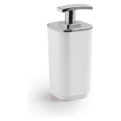 Dosa sapone appoggio SEVENTY Bianco (6,5x7,1x16 cm) 6382 02M