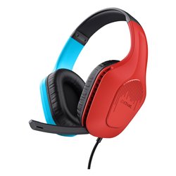 Cuffie gaming GXT Zirox Blue e Red 25423