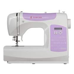Macchina da cucire C5205 Bianco e Viola 80 Punti