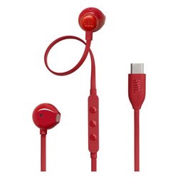 Auricolari microfono filo TUNE 305C Red JBLT305RED
