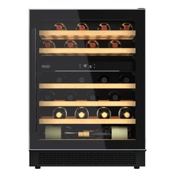 Cantinetta incasso 46 bottiglie CA6DZ6G Black classe G (L60cm)