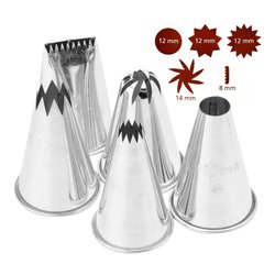 Beccuccio sac a poche 5 pz Bon Bon Acciaio 276704