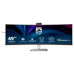 Image of Monitor 49" ( IPS 2K 1440p QHD 100Hz ) 6000 SERIES Ultrawide Curved nero e argento 49B2U6903CH 00 cod094