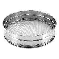 Setaccio (35cm) pane fori rete 4x3 mm Cromo 50905735