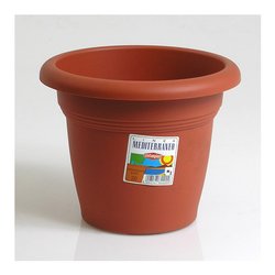 Vaso piante tondo MEDITERRANEO terracotta (16x13 cm) 82160