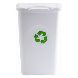 Pattumiera differenziata (50L) BEGREEN Bianco 70601