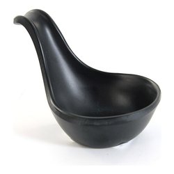 Cucchiaio degustazione Plastica (9,5x5,7cm) Finger SHOW PLATE Nero S09AY300NER