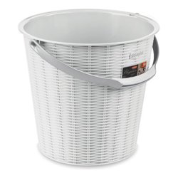 Secchio (10Lt) ELEGANCE Bianco 29500